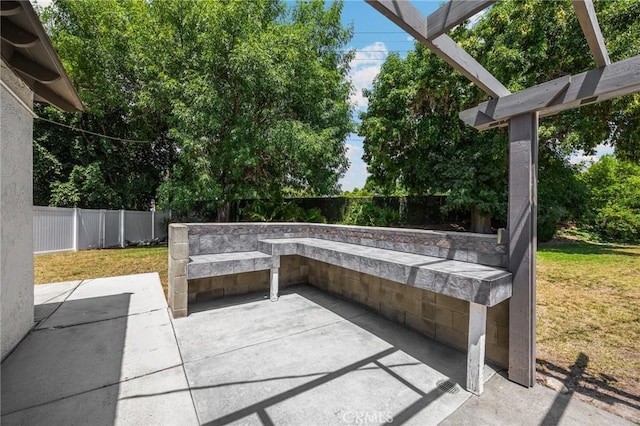 1345 W Valley View Dr, Fullerton, CA 92833 - fenced backyard featuring a patio