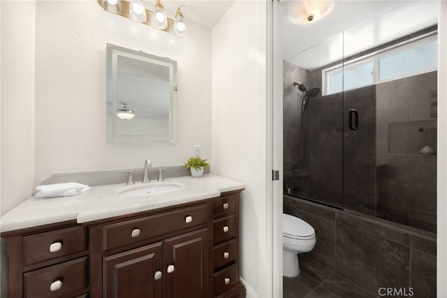 1345 W Valley View Dr, Fullerton, CA 92833 - full bath with vanity, tiled shower / bath, and tile patterned floors
