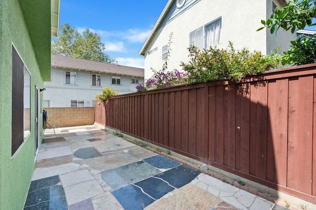 15140 Chase St, North Hills, CA 91343 - fenced backyard featuring a patio area