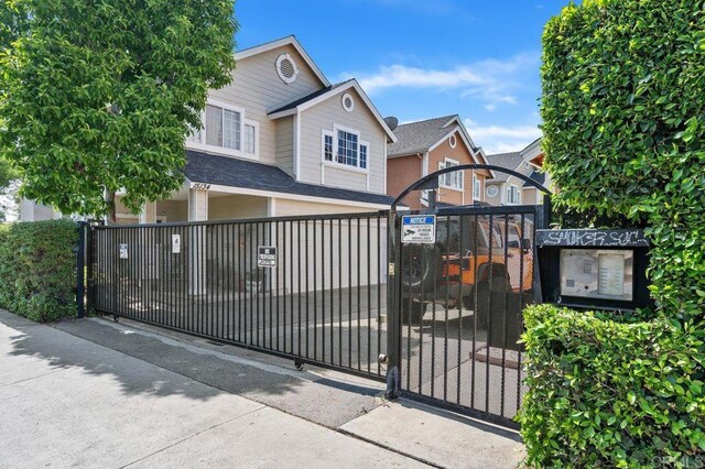 15140 Chase St, North Hills, CA 91343 - gate with a fenced front yard