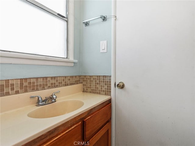 2724 Scott Rd, Burbank, CA 91504 - bathroom with decorative backsplash and vanity