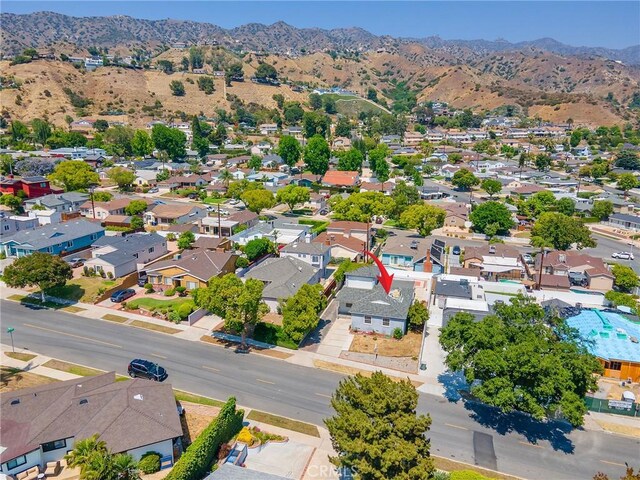 2724 Scott Rd, Burbank, CA 91504 - aerial view of residential area with a mountainous background