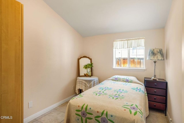 216 N Fulton St, Ojai, CA 93023 - bedroom featuring baseboards and light tile patterned flooring
