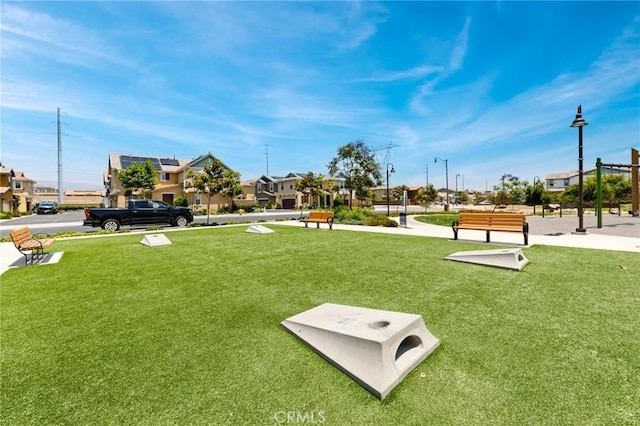 16502 Casa Grande Ave Unit 318, Fontana, CA 92336 - surrounding community with a yard and a residential view