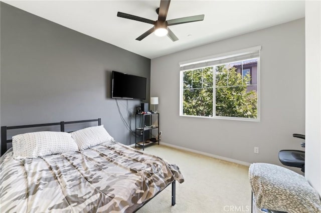 16502 Casa Grande Ave Unit 318, Fontana, CA 92336 - bedroom with carpet floors and a ceiling fan