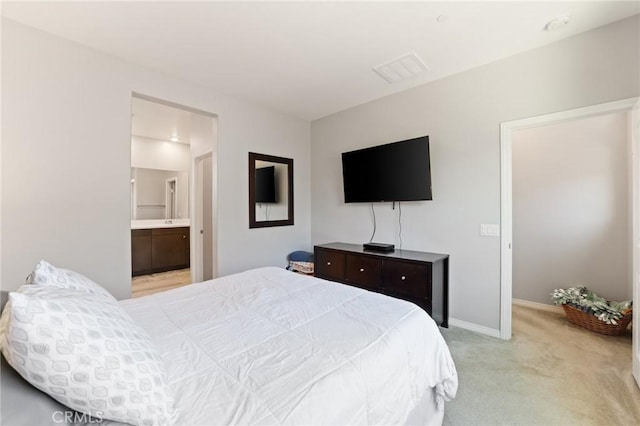 16502 Casa Grande Ave Unit 318, Fontana, CA 92336 - bedroom with carpet and ensuite bathroom