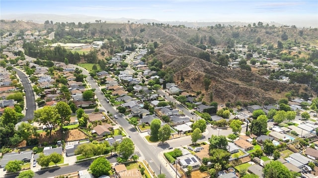 27439 Santa Clarita Rd, Saugus, CA 91350 - aerial view of property's location featuring nearby suburban area and a mountainous background