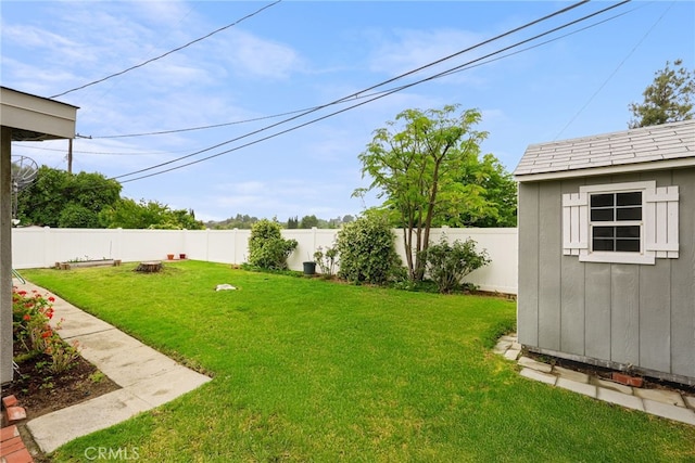 27439 Santa Clarita Rd, Saugus, CA 91350 - fenced backyard featuring a storage shed