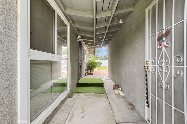 27439 Santa Clarita Rd, Saugus, CA 91350 - view of patio / terrace with a water view