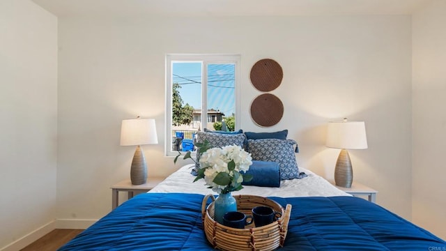 846 44th St, San Diego, CA 92102 - bedroom featuring wood finished floors and baseboards