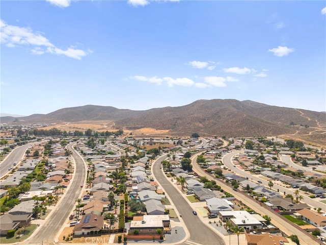 25925 Roanoke Rd, Menifee, CA 92586 - aerial view of residential area featuring mountains
