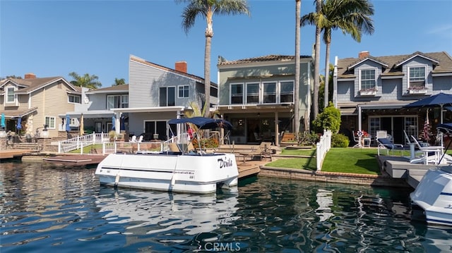21891 Winnebago Ln, Lake Forest, CA 92630 - dock area with a water view