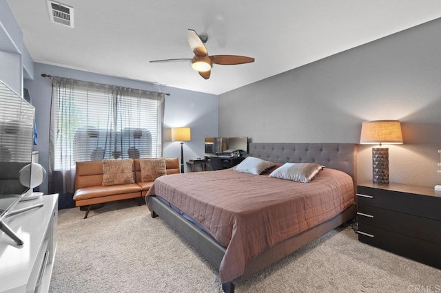 2128 Cantata # 38, Chula Vista, CA 91914 - bedroom featuring light carpet and ceiling fan