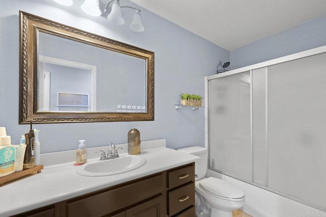 2128 Cantata # 38, Chula Vista, CA 91914 - bathroom featuring vanity and combined bath / shower with glass door