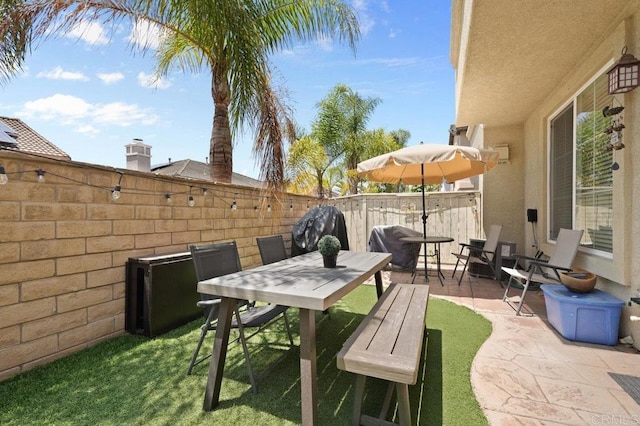 2128 Cantata # 38, Chula Vista, CA 91914 - view of patio / terrace featuring outdoor dining space