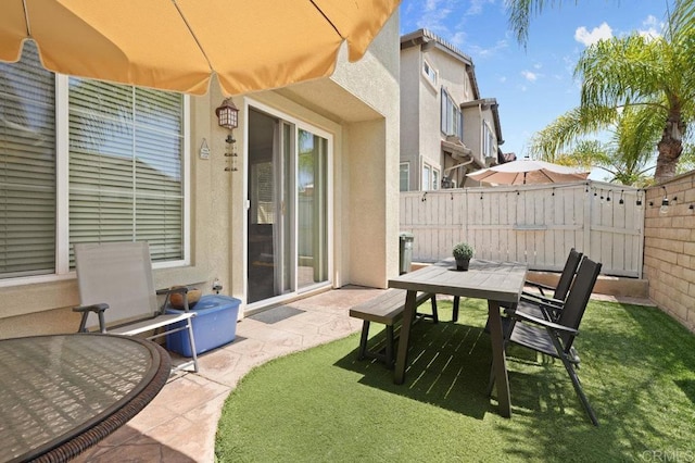 2128 Cantata # 38, Chula Vista, CA 91914 - view of patio / terrace featuring outdoor dining area
