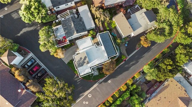 2892 Los Feliz Ct Unit 37, San Luis Obispo, CA 93401 - aerial view of property and surrounding area featuring property parcel outlined