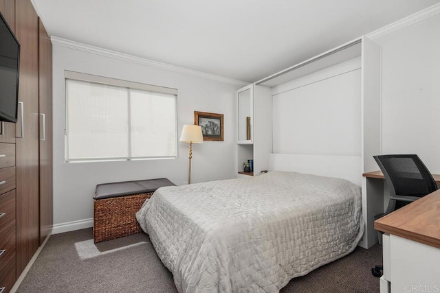 13655 Quinton Rd, San Diego, CA 92129 - bedroom featuring carpet flooring and ornamental molding