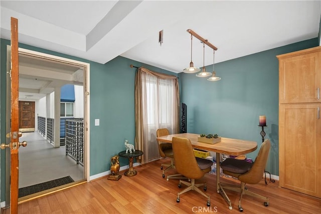 200 S Catalina Ave Unit 307, Redondo Beach, CA 90277 - dining space with light wood-style flooring