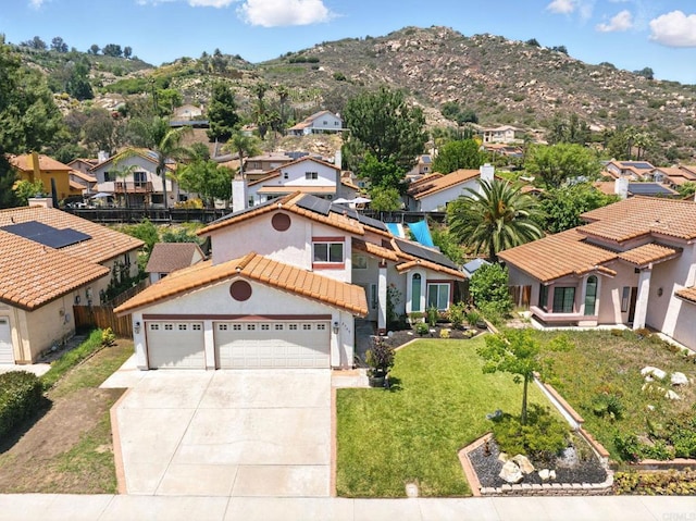 2760 Fieldbrook Way, Escondido, CA 92027 - aerial perspective of suburban area featuring mountains