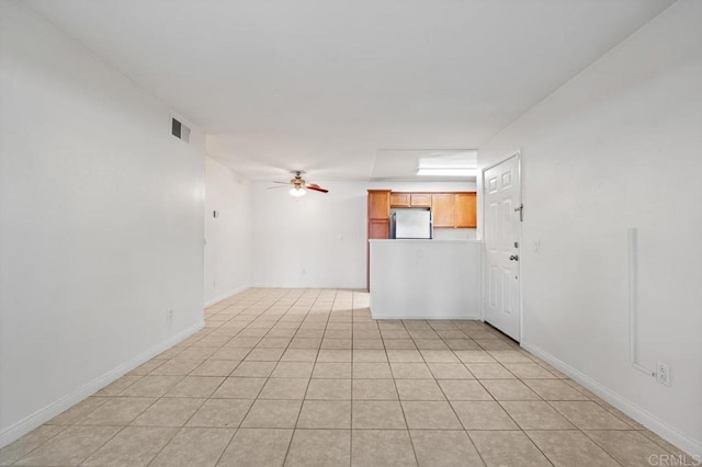 12191 Cuyamaca College Dr E Unit 213, El Cajon, CA 92019 - spare room with ceiling fan and light tile patterned flooring