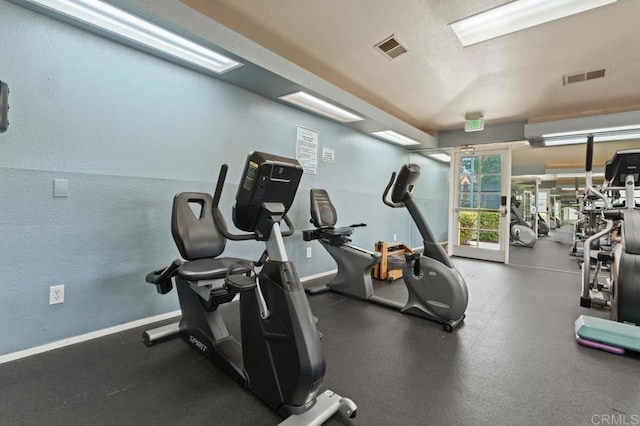 12191 Cuyamaca College Dr E Unit 213, El Cajon, CA 92019 - exercise room with baseboards