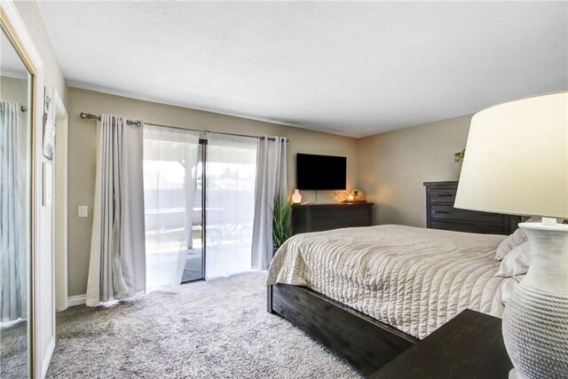 1964 Baseline Rd, La Verne, CA 91750 - carpeted bedroom with access to outside
