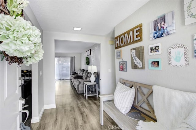 1964 Baseline Rd, La Verne, CA 91750 - entrance foyer featuring wood finished floors and baseboards
