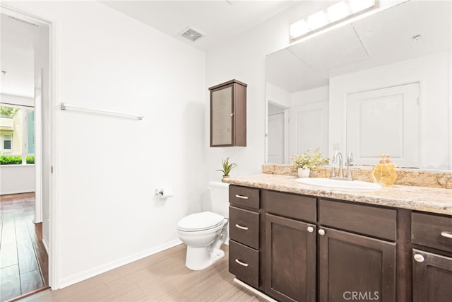 6400 Crescent E Unit 121, Playa Vista, CA 90094 - bathroom featuring vanity, wood finished floors, and a wall unit AC