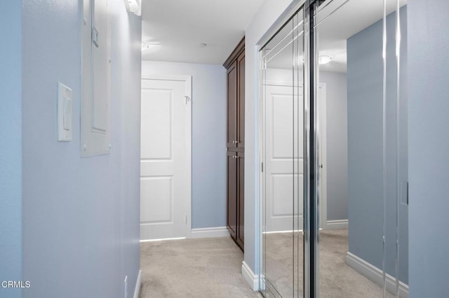 4424 Whitsett Ave Unit 102, Studio City, CA 91604 - hallway featuring light colored carpet and baseboards