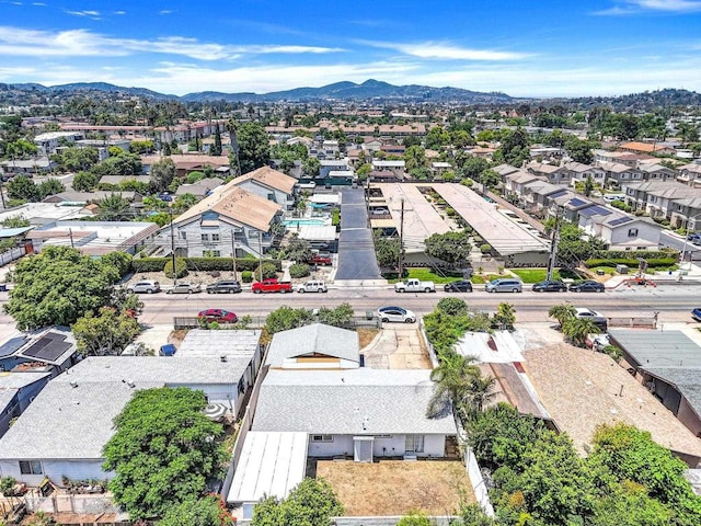 626 N Fig St, Escondido, CA 92025 - aerial perspective of suburban area with mountains