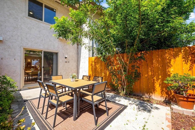 6660 Bell Bluff Ave Unit A, San Diego, CA 92119 - view of patio / terrace featuring outdoor dining space