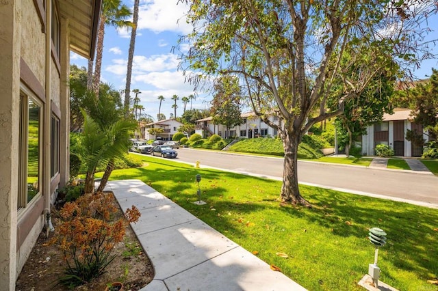 6660 Bell Bluff Ave Unit A, San Diego, CA 92119 - view of grassy yard with a residential view