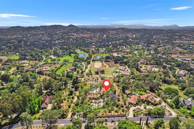 9 Rolling View Ln, Fallbrook, CA 92028 - aerial view of mountains