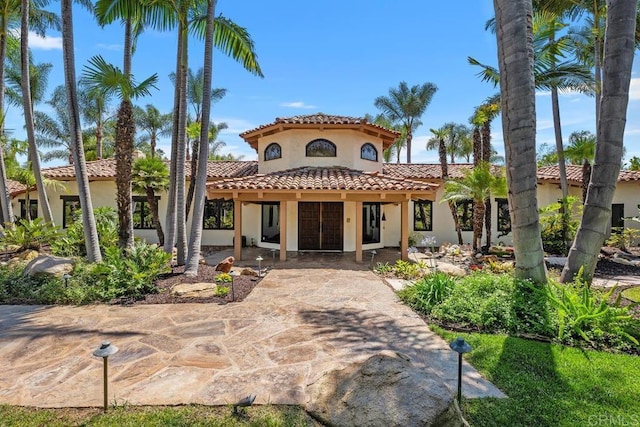 9 Rolling View Ln, Fallbrook, CA 92028 - back of house featuring stucco siding and a tile roof
