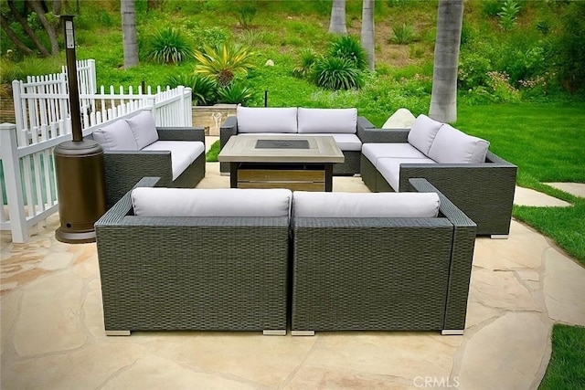 162 Dusty Rose Ct, Simi Valley, CA 93065 - view of patio / terrace with an outdoor living space