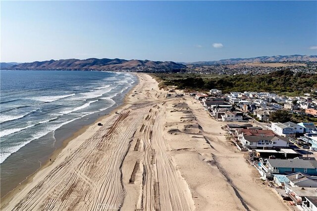 1565 Strand Way, Oceano, CA 93445 - water view featuring nearby beach, mountains, and nearby suburban area