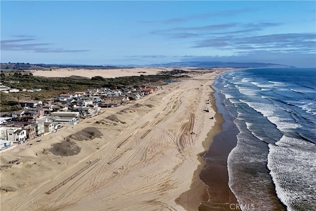 1565 Strand Way, Oceano, CA 93445 - drone / aerial view of waterfront with a beach