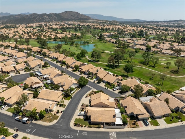 477 S Maidstone St, Banning, CA 92220 - aerial view of property's location featuring a water and mountain view and nearby suburban area