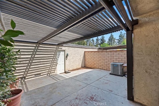 2829 Irving St, Riverside, CA 92504 - view of patio / terrace featuring a pergola