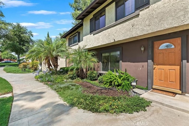 2829 Irving St, Riverside, CA 92504 - entrance to property with stucco siding