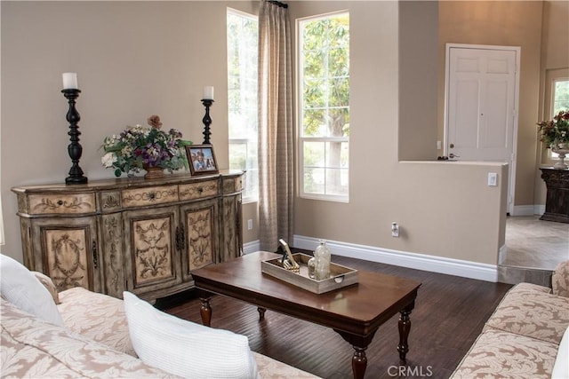 1671 Fairway Dr, Corona, CA 92883 - living area with wood finished floors and healthy amount of natural light