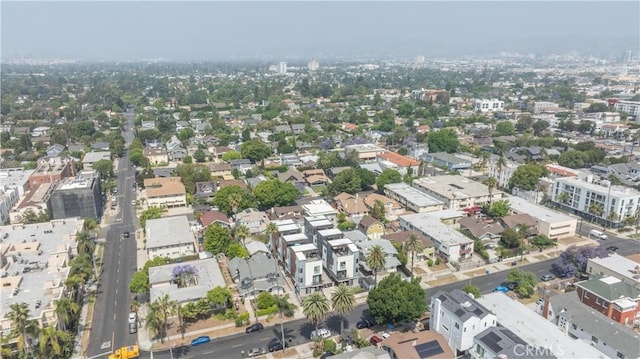 1131/2 N Manhattan Pl, Los Angeles, CA 90004 - aerial view of property's location