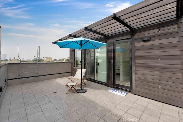 1131/2 N Manhattan Pl, Los Angeles, CA 90004 - view of patio featuring a pergola
