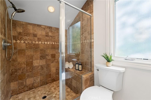 9767 Blantyre Dr, Beverly Hills, CA 90210 - full bathroom with toilet and a stall shower