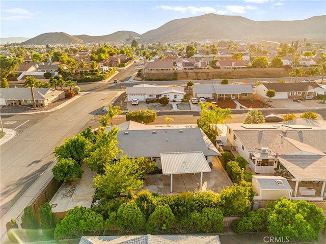 28610 Portsmouth Dr, Menifee, CA 92586 - aerial view of residential area featuring a mountainous background