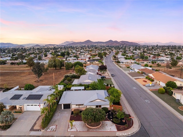 28610 Portsmouth Dr, Menifee, CA 92586 - aerial view of residential area featuring a mountain backdrop