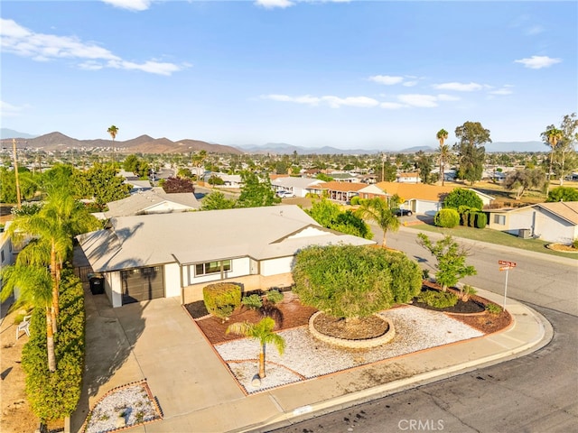 28610 Portsmouth Dr, Menifee, CA 92586 - aerial perspective of suburban area with a mountainous background