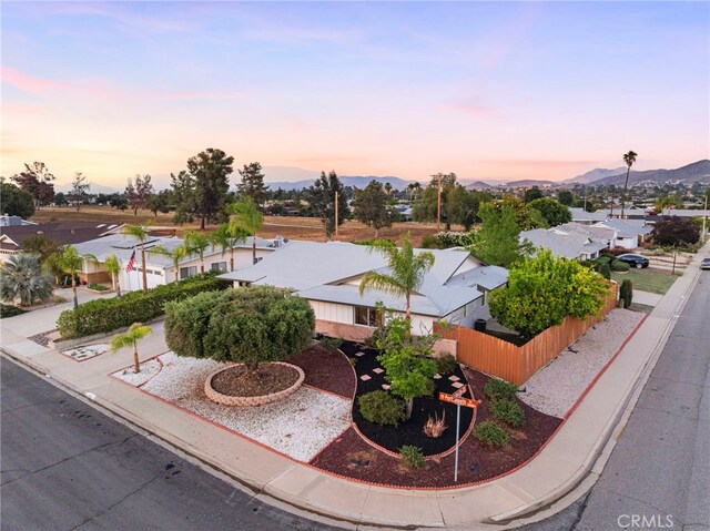 28610 Portsmouth Dr, Menifee, CA 92586 - aerial view of residential area featuring a mountain backdrop