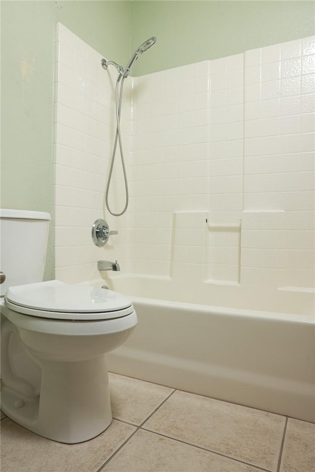 19385 Live Oak Ln, Lake Elsinore, CA 92530 - bathroom featuring tile patterned floors and washtub / shower combination
